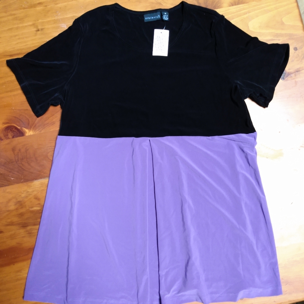 NWT Citiknits Tunic Top M